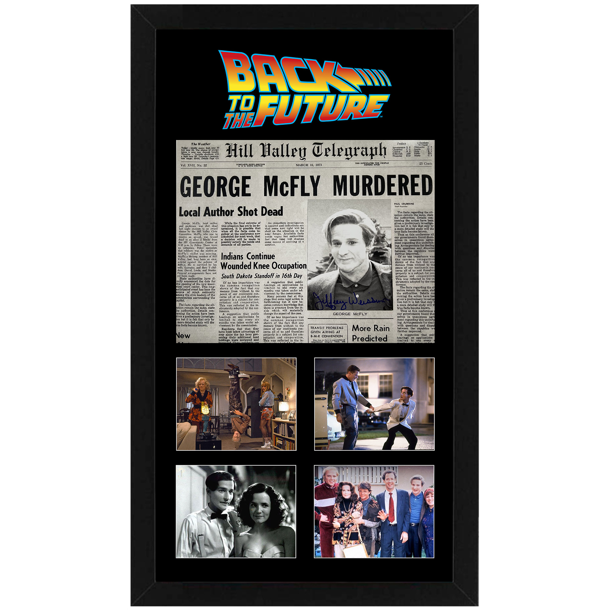 Jeffrey Weissman – “Back To The Future” George McFly...