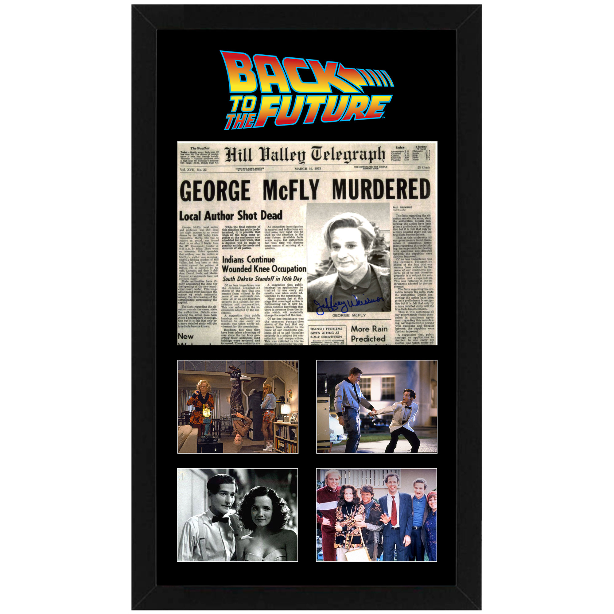 Jeffrey Weissman – “Back To The Future” George McFly...