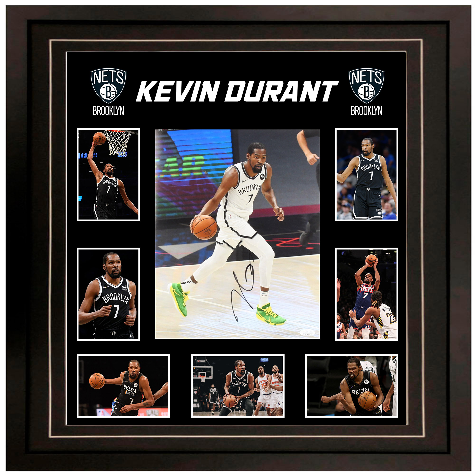 Basketball – Kevin Durant Signed & Framed 11×14 Photo (JSA...
