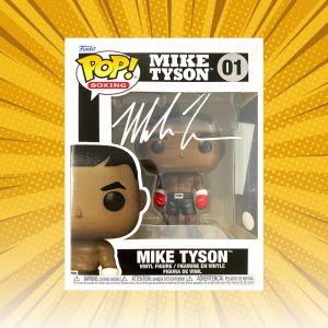 Mike Tyson - "Boxing" Mike Tyson #01 Autographed Funko Pop! Vinyl (JSA COA & Fiterman Hologram)