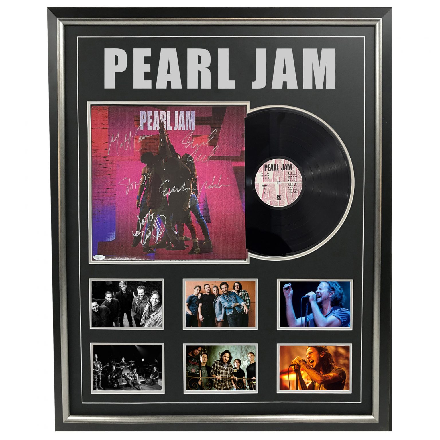 Music - Pearl Jam - Ten Signed & Framed Album Cover #31421 | Taylormade