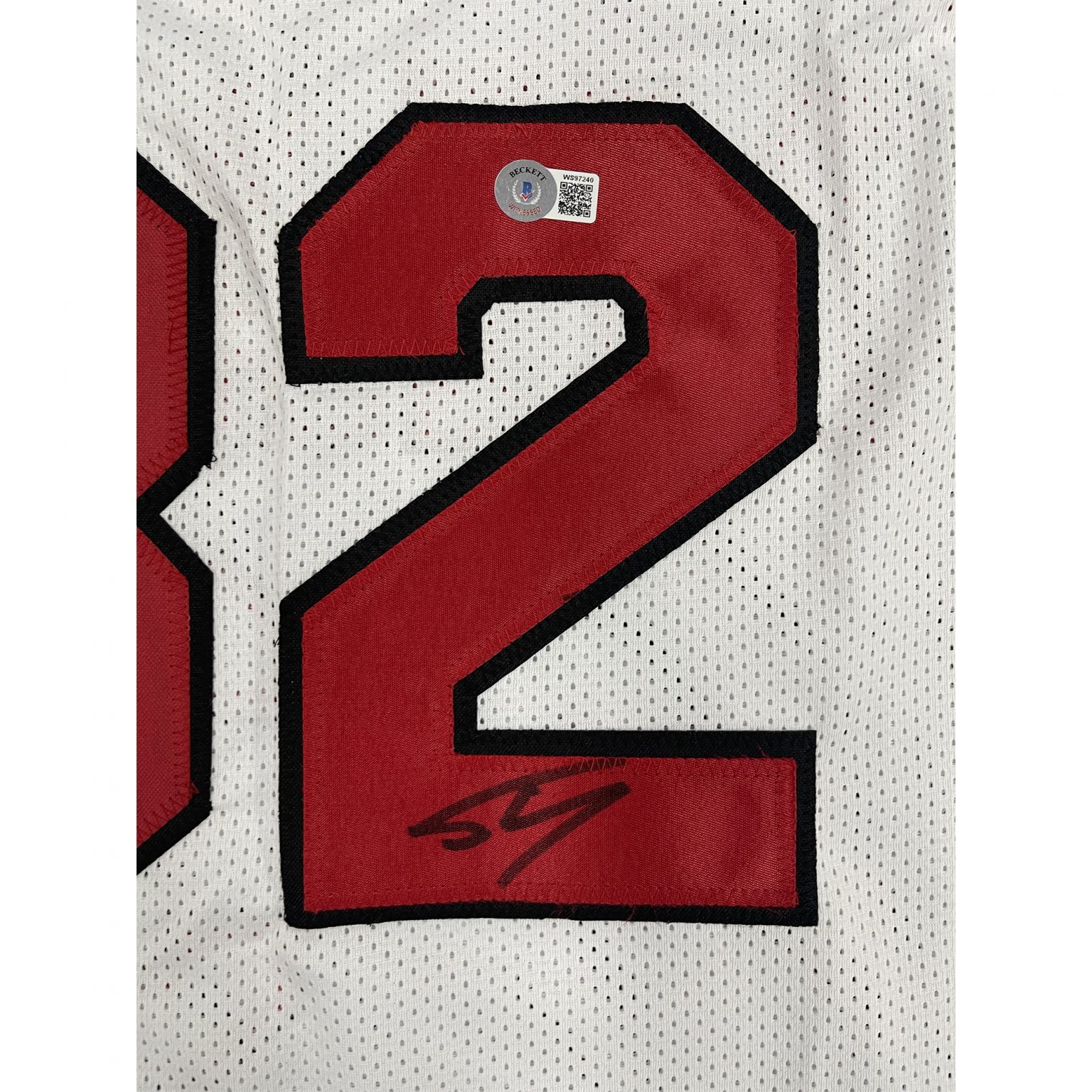 Basketball - Shaquille O'Neal Signed & Framed White Miami Heat Jersey ...