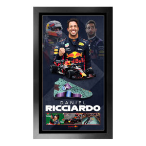 Daniel Ricciardo - Signed & Framed Race Shoe