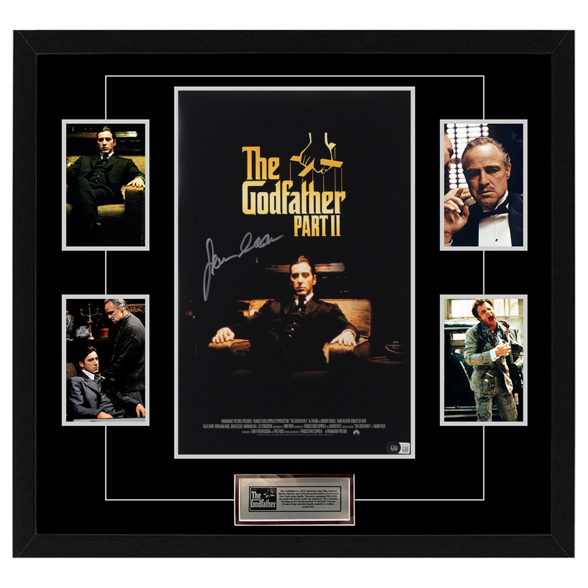 The Godfather – Signed & Framed 11×17 “The Godfa...