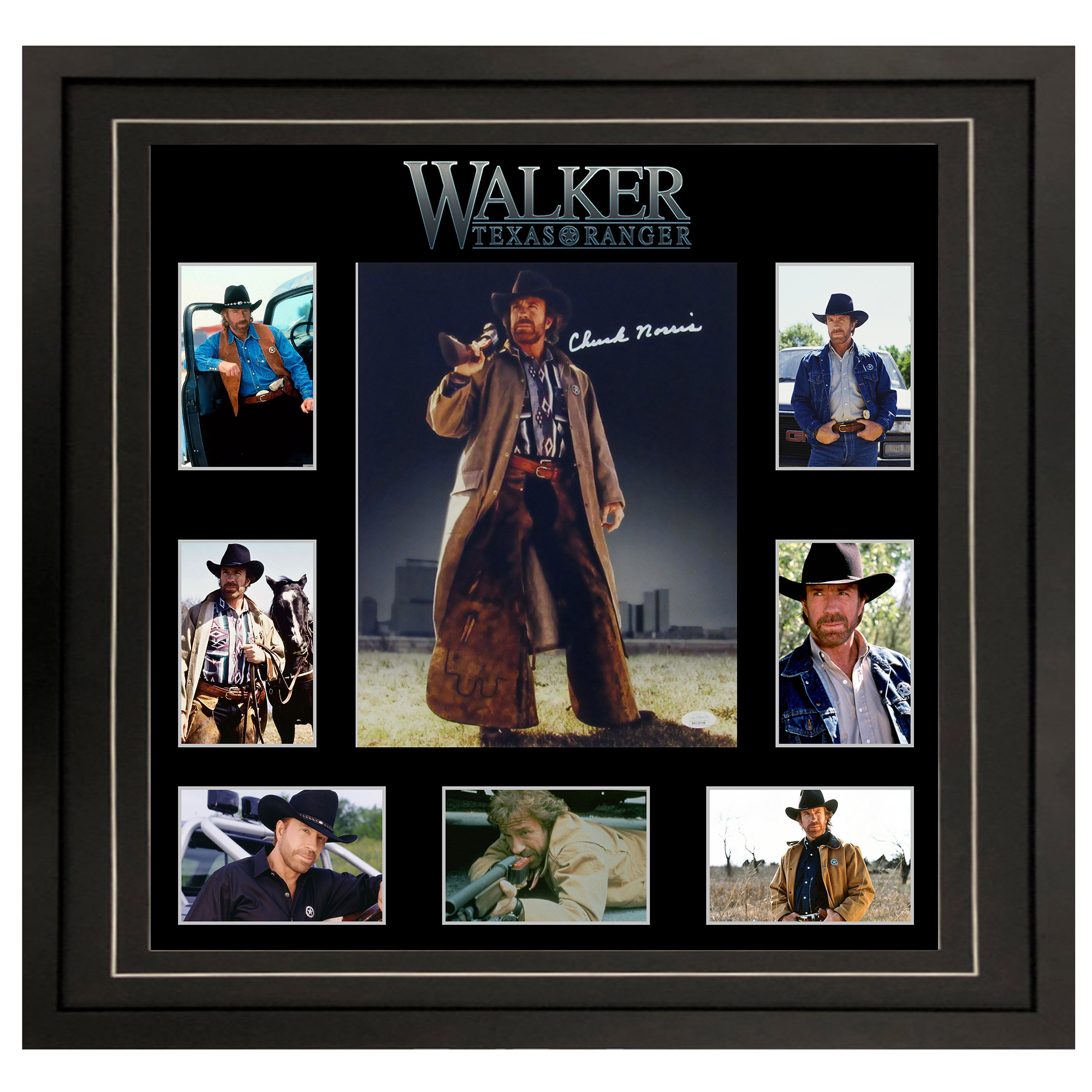 Chuck Norris – “Walker, Texas Ranger” Signed & Fram...