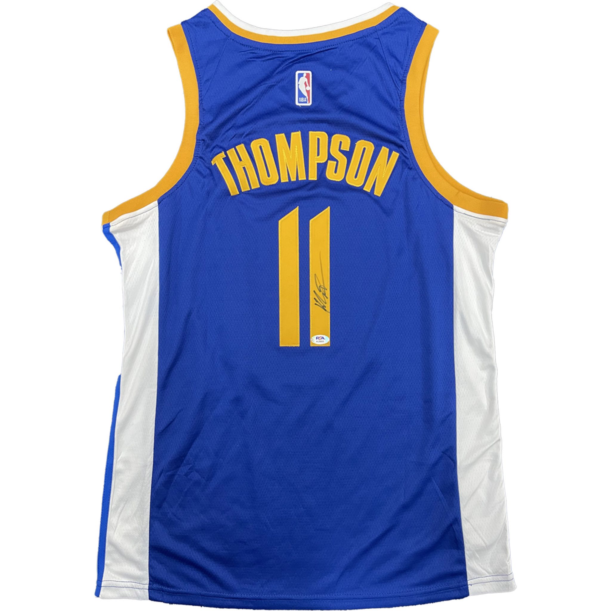 Basketball - Klay Thompson Signed & Framed Golden State Warriors Jersey ...