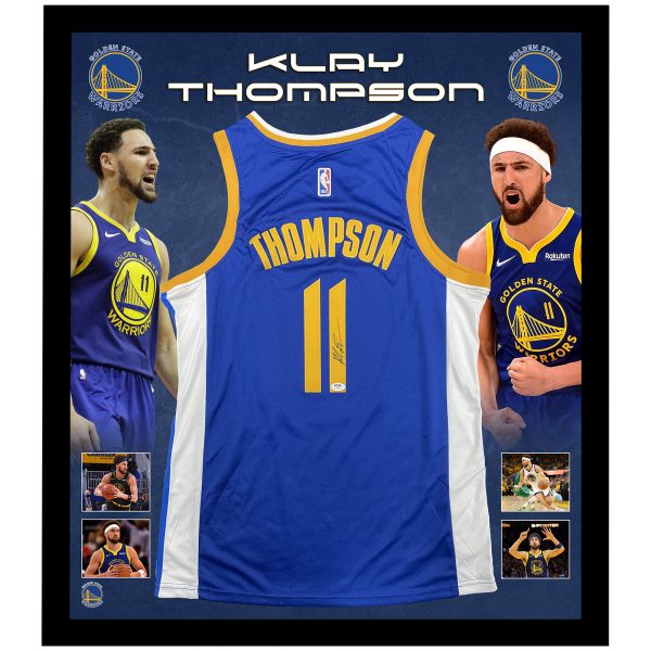 Bleachers Sports Music & Framing — Klay Thompson Signed Authentic