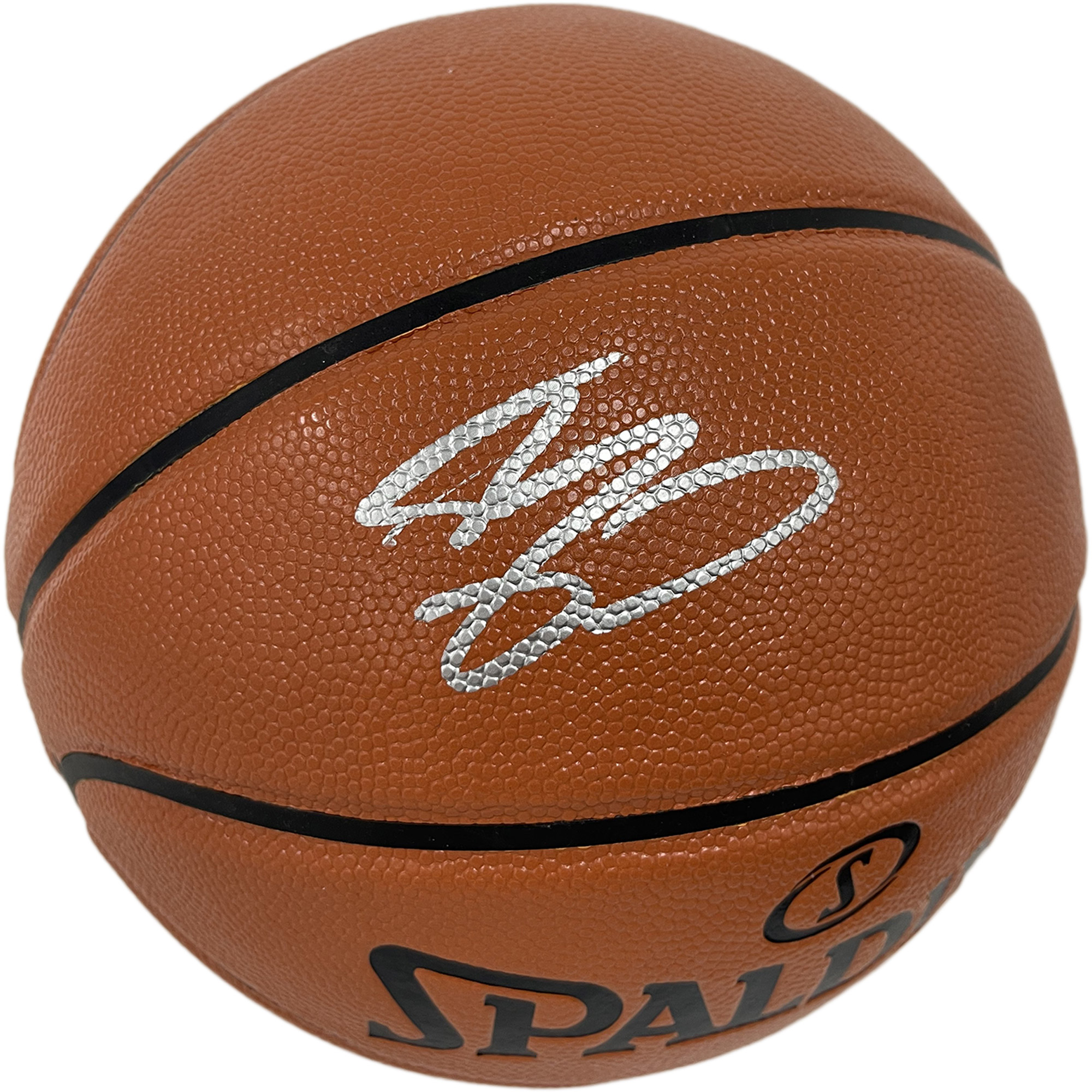 Basketball – Shaquille O’Neal Hand Signed Spalding Basketb...