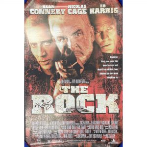 Michael Biehn - Signed & Framed The Rock Movie Poster 