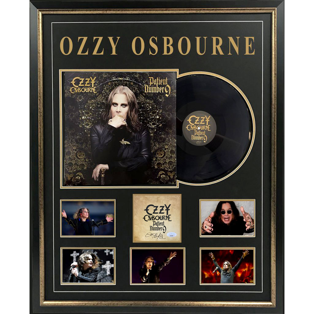 Music – Ozzy Osbourne – Patient Number 9 Framed Album With...