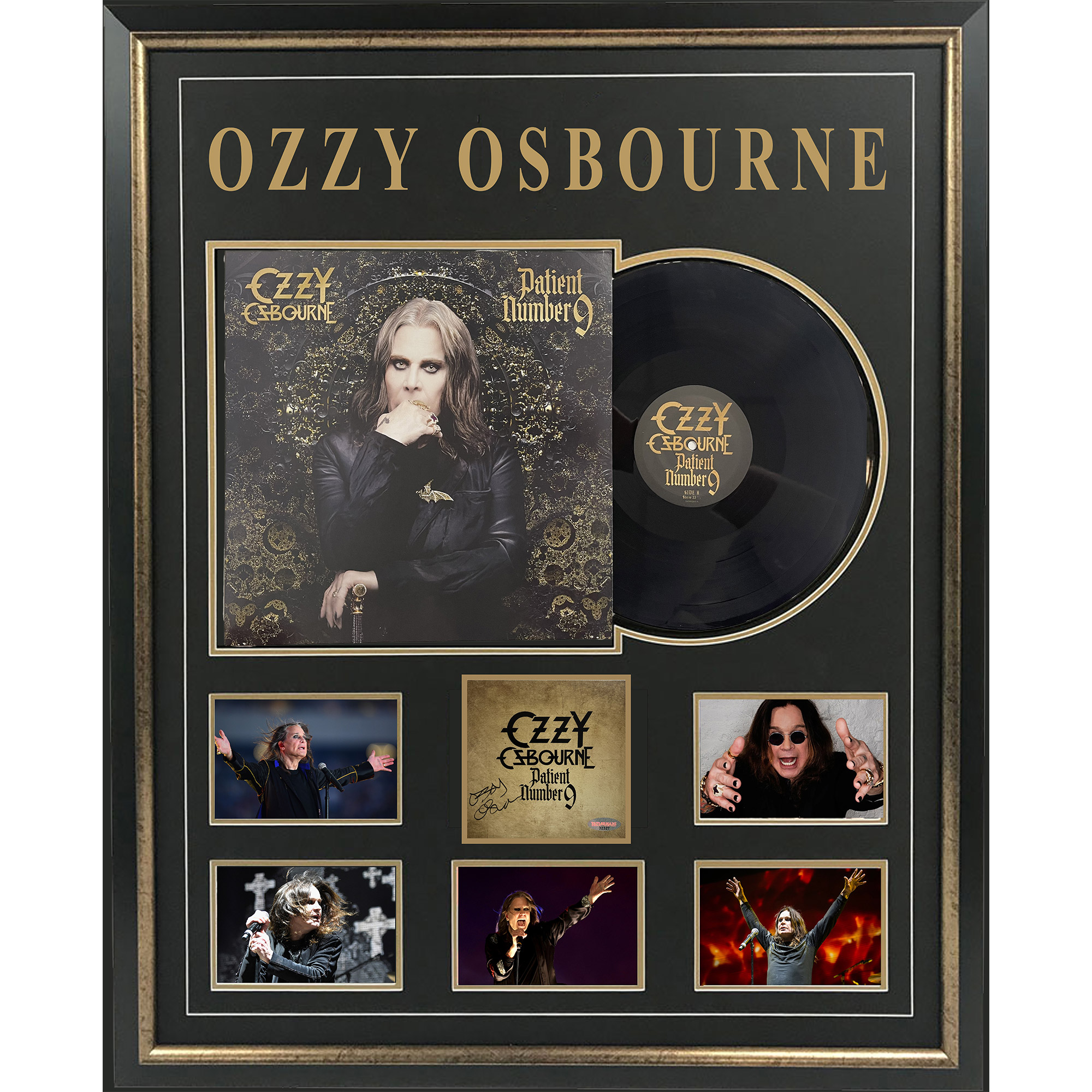 Music – Ozzy Osbourne – Patient Number 9 Framed Album With...