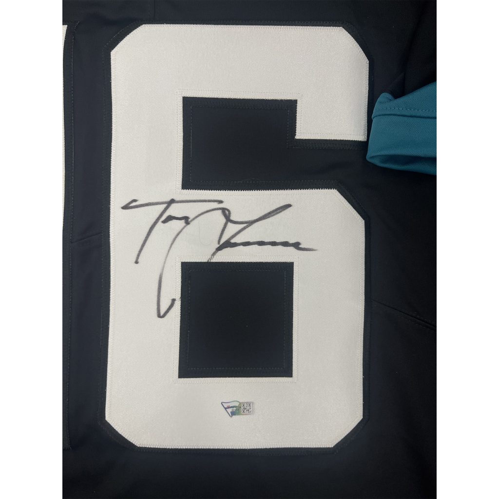 Framed Trevor Lawrence Jacksonville Jaguars Signed White Nike Limited –  Super Sports Center