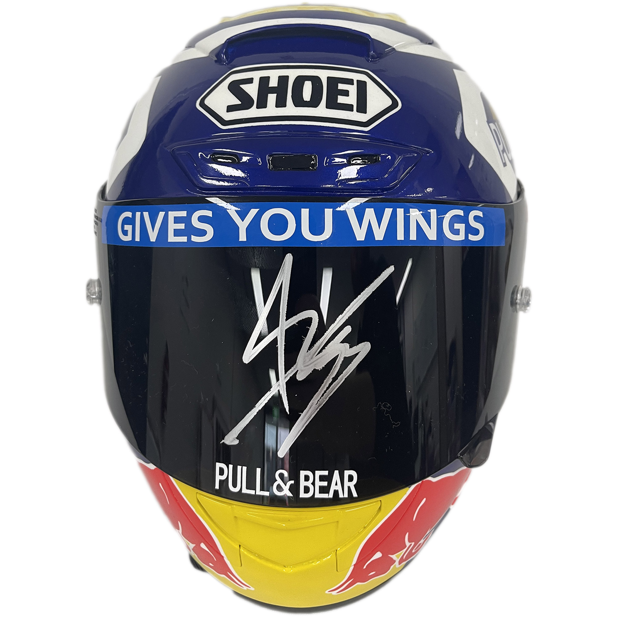 Moto GP – Marc Marquez Hand Signed Red Bull Helmet
