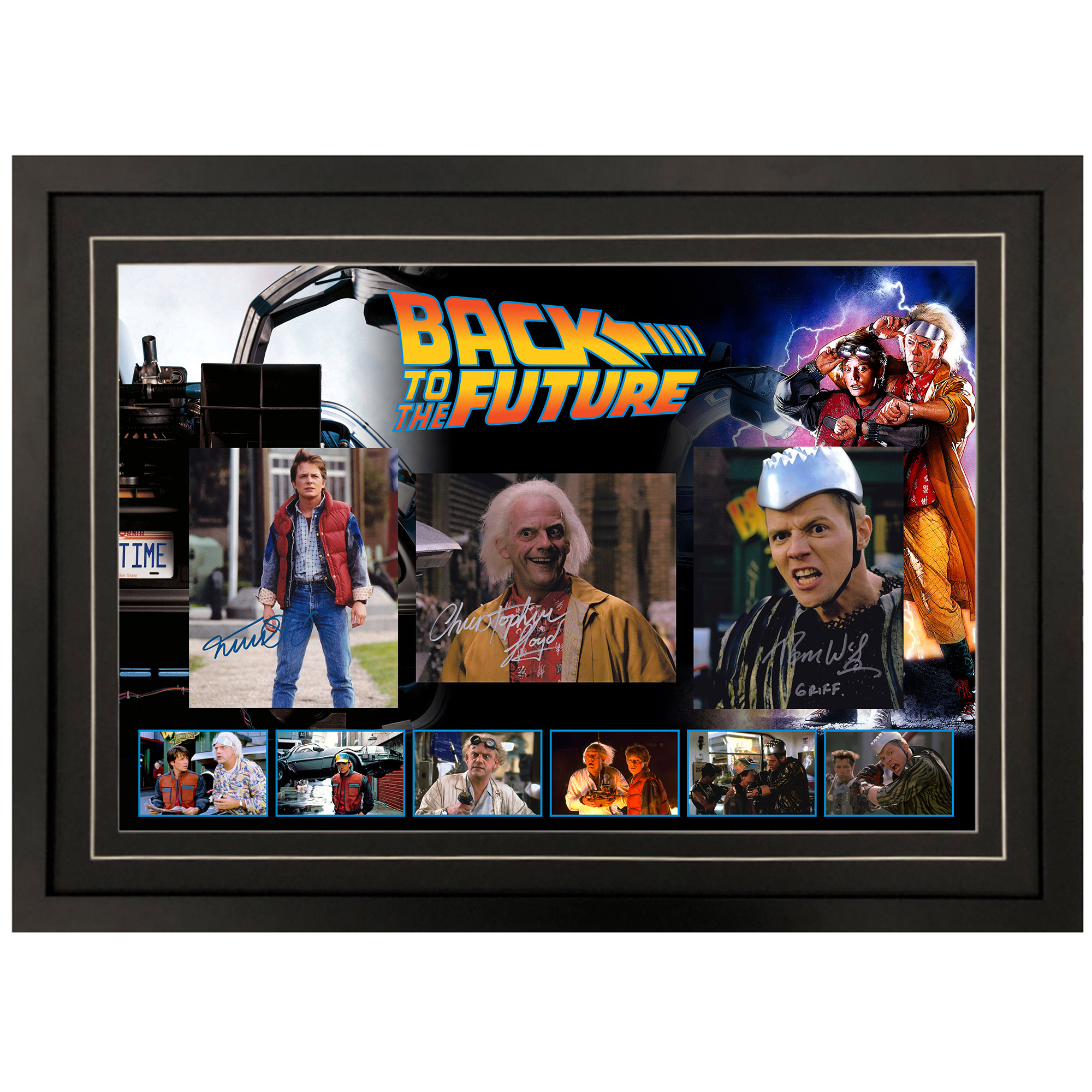 Back To The Future – Michael J Fox, Christopher Lloyd & Tho...