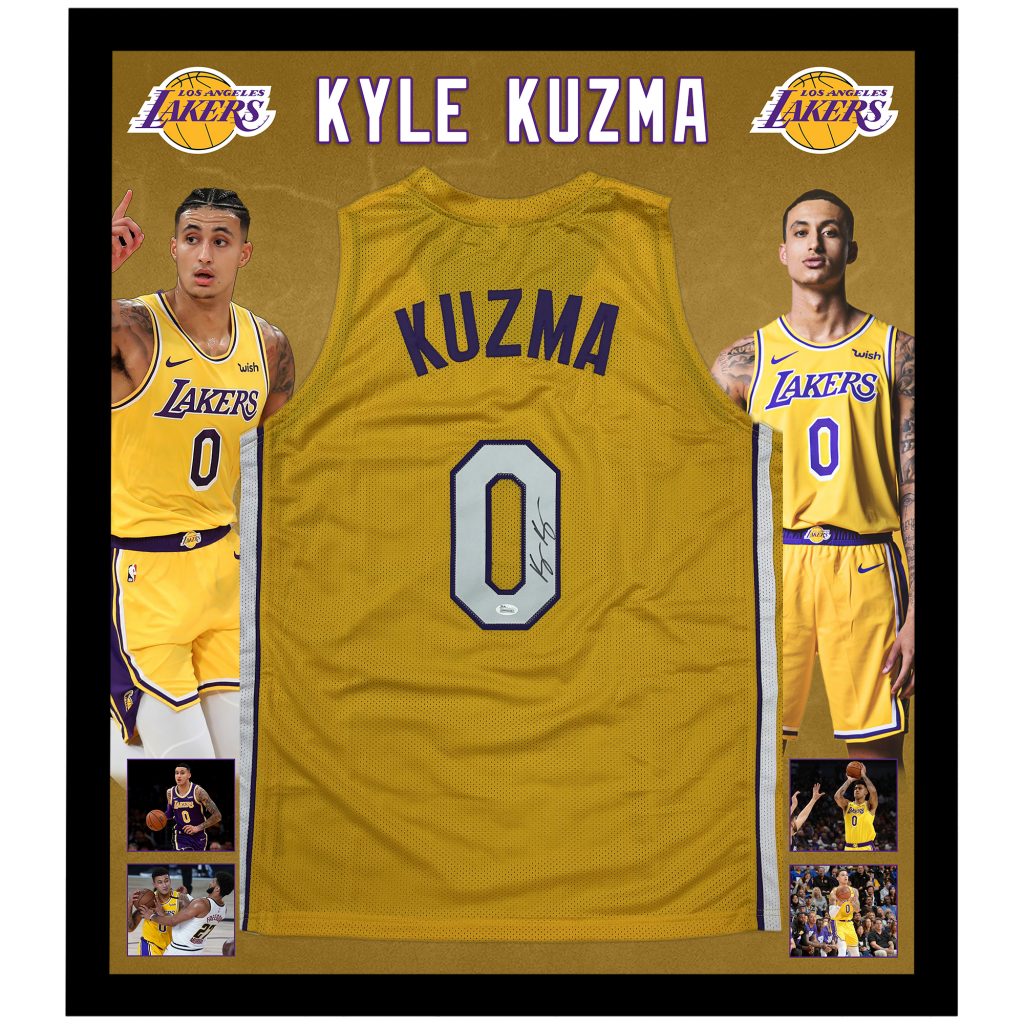 Kyle Kuzma Signed Los Angeles Lakers Jersey Beckett Autograph NBA LA