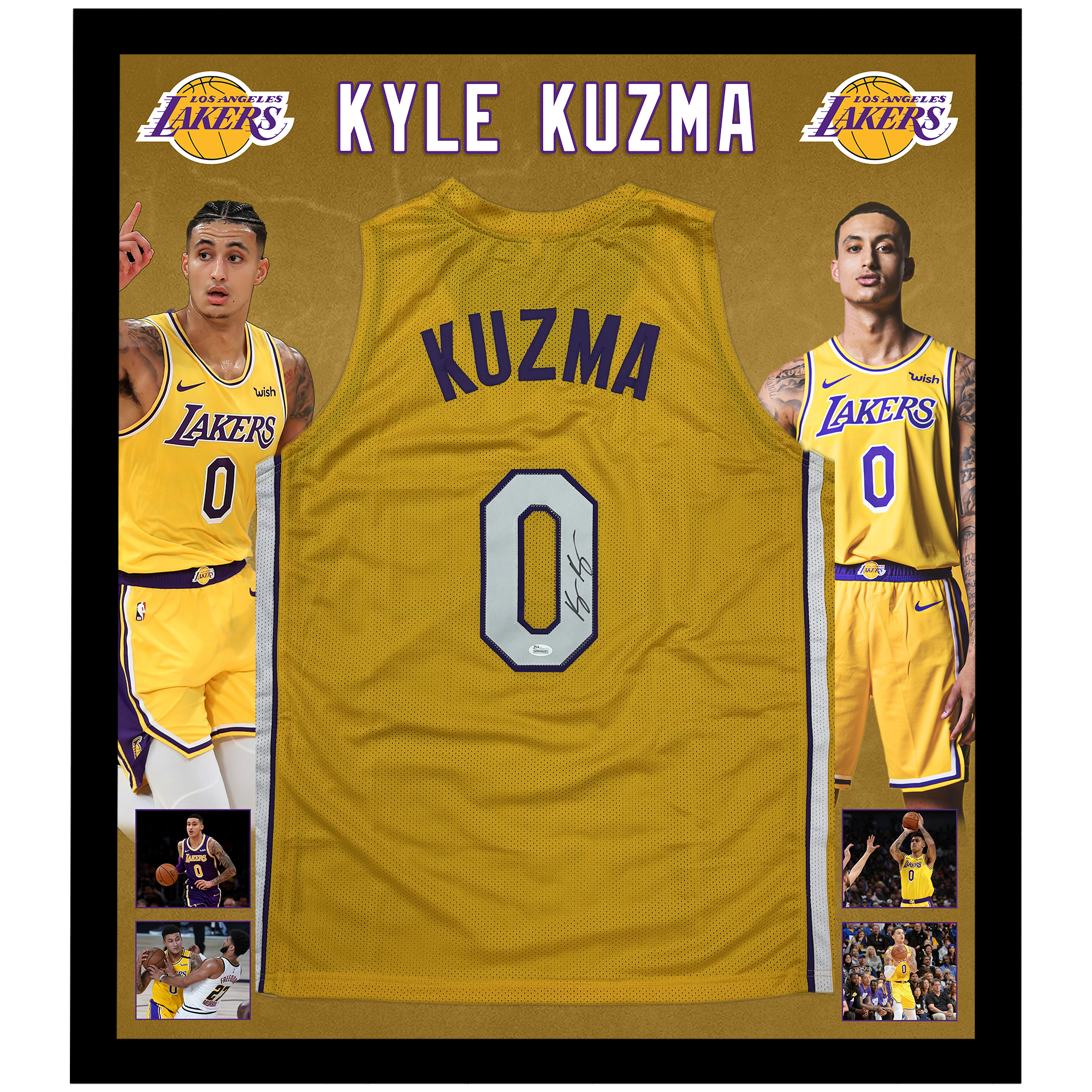 Basketball – Kyle Kuzma Signed Los Angeles Lakers Jersey (JSA CO...
