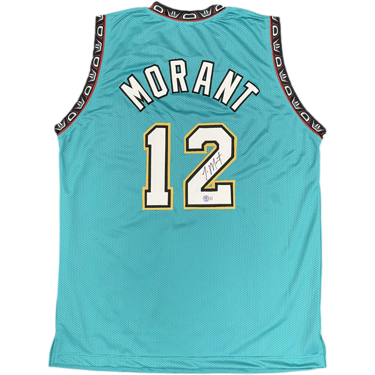 Basketball Ja Morant Signed & Framed Memphis Grizzlies Jersey