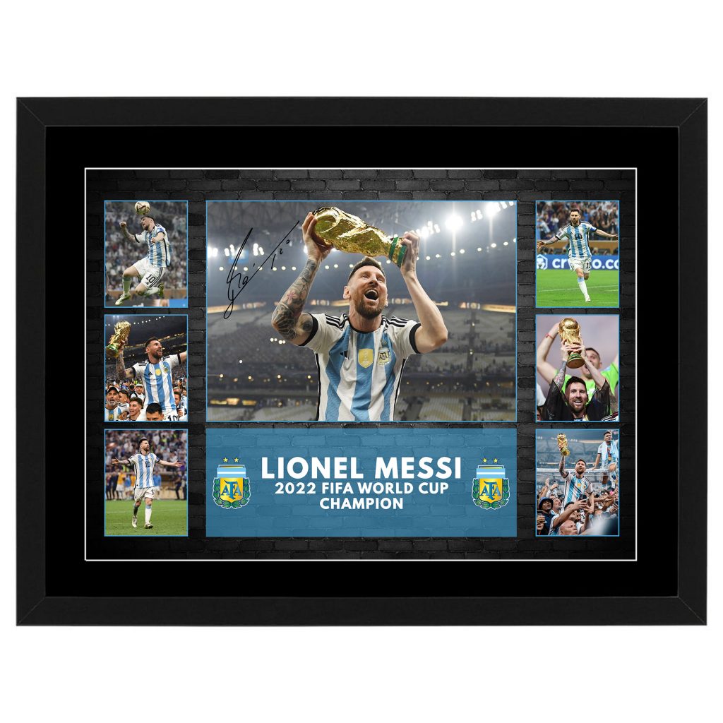 Lionel Messi // Barcelona // Autographed Jersey + Framed Ver. 2 - World Cup  Collectibles - Touch of Modern