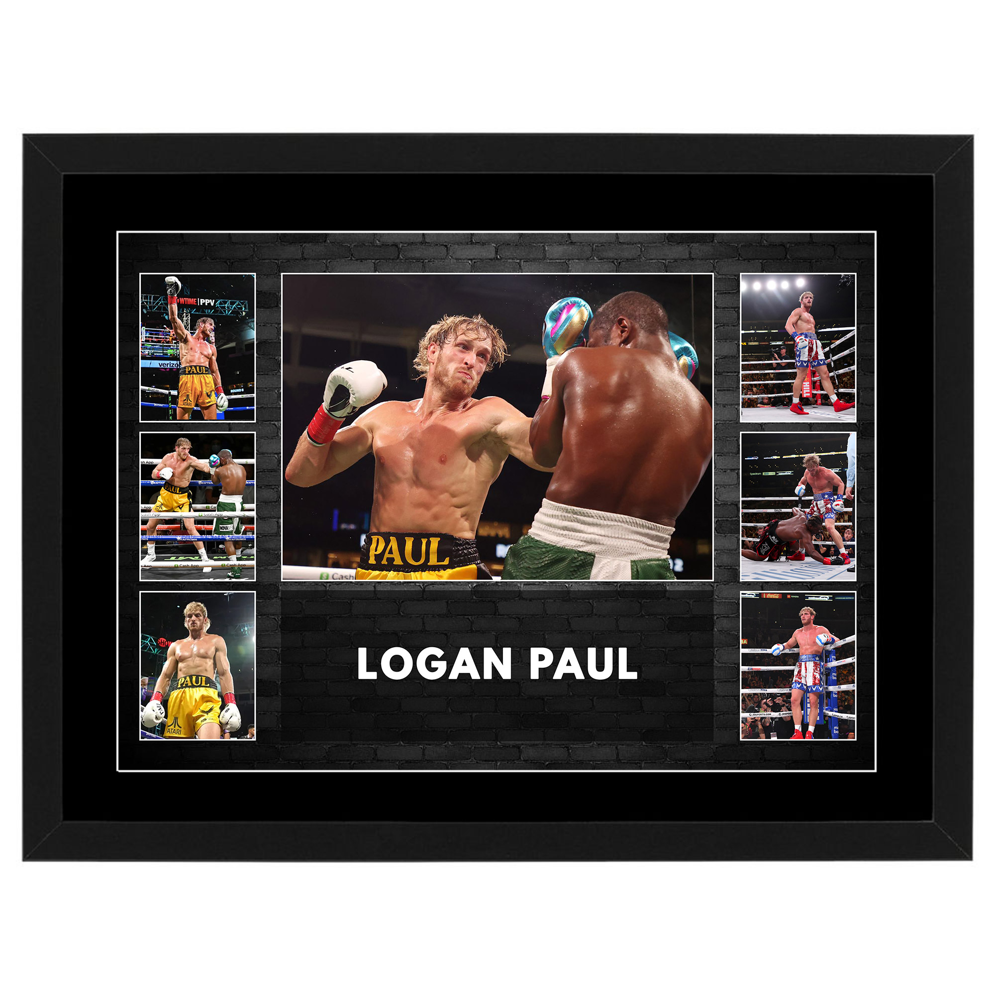 Boxing – Logan Paul Framed Pre Print Collage