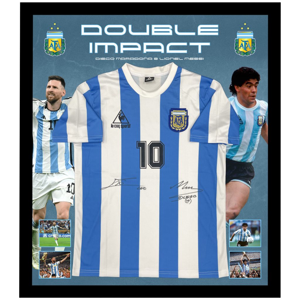 Messi Argentina National Team Signed Jersey - CharityStars