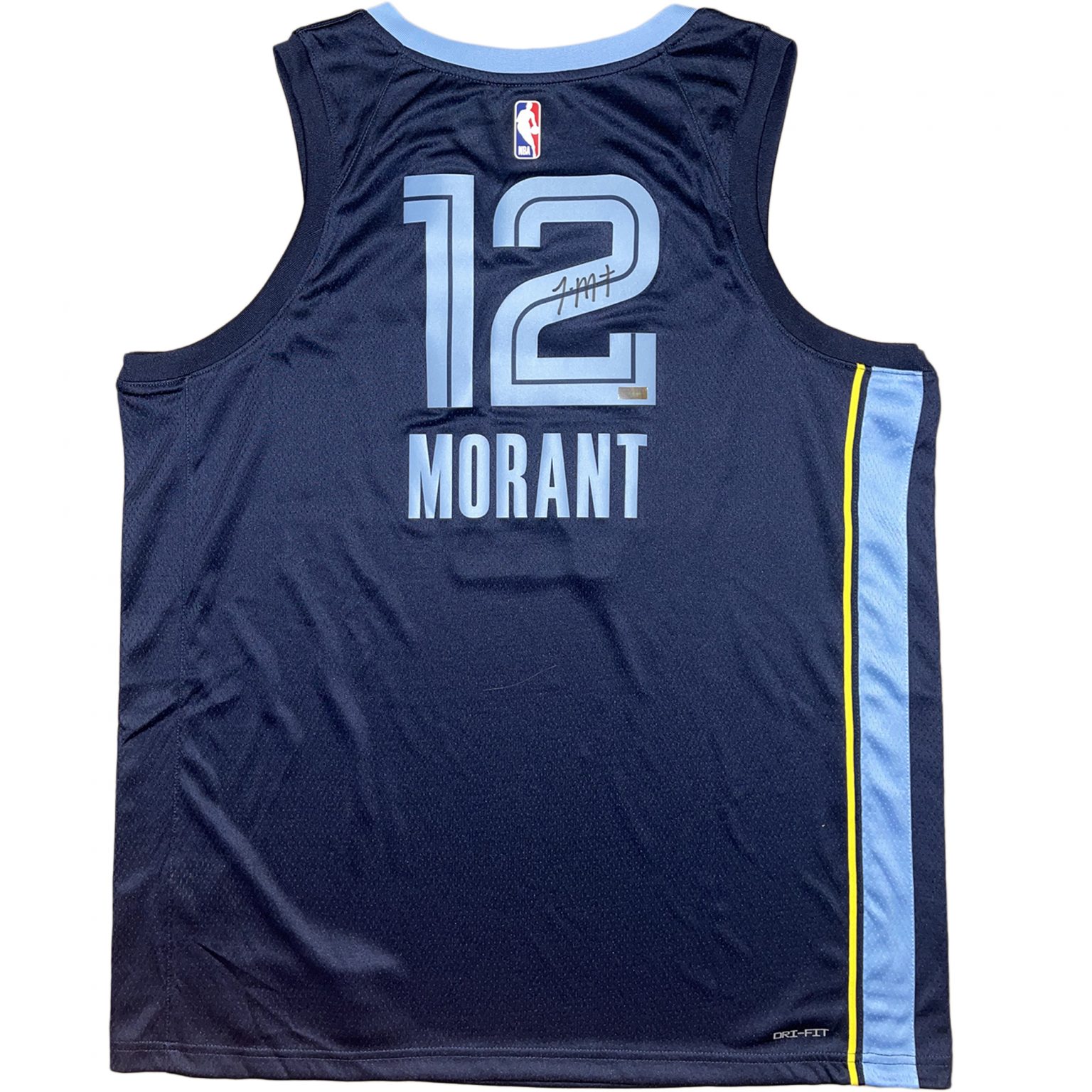 Basketball Ja Morant Signed & Framed Memphis Grizzlies Nike Jersey