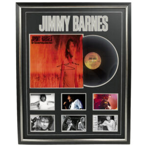 Music - Jimmy Barnes - Working Class Man Signed & Framed Album Cover #35787