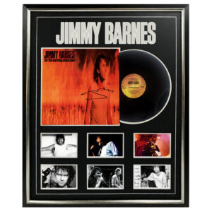 Music - Jimmy Barnes - Working Class Man Signed & Framed Album Cover