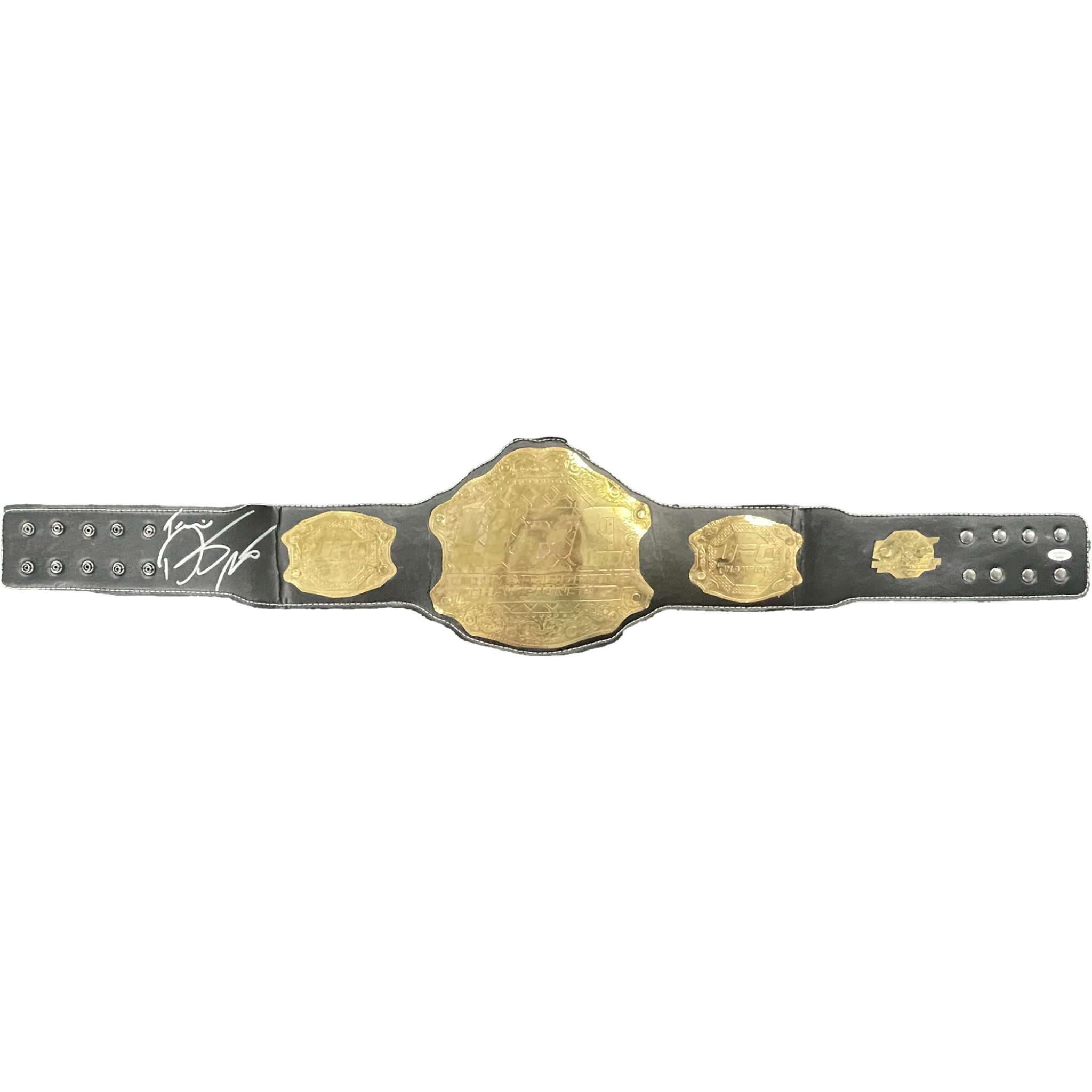 UFC Dustin "The Diamond" Poirier Signed & Framed UFC Belt (JSA COA