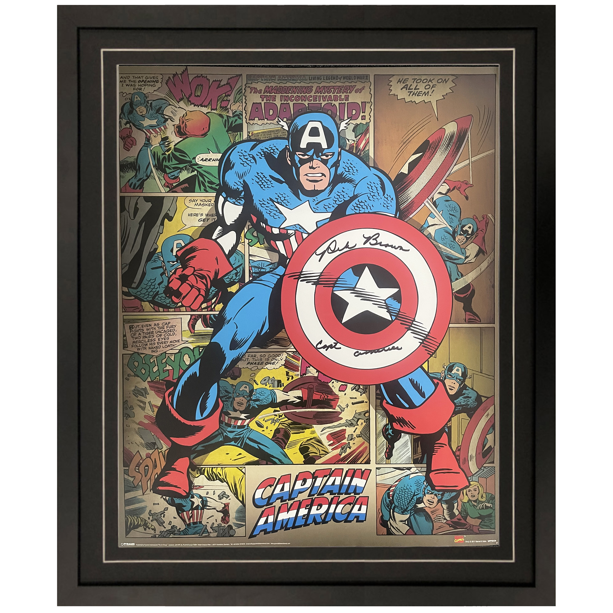 Reb Brown – “Captain America (1979)” Signed & Frame...