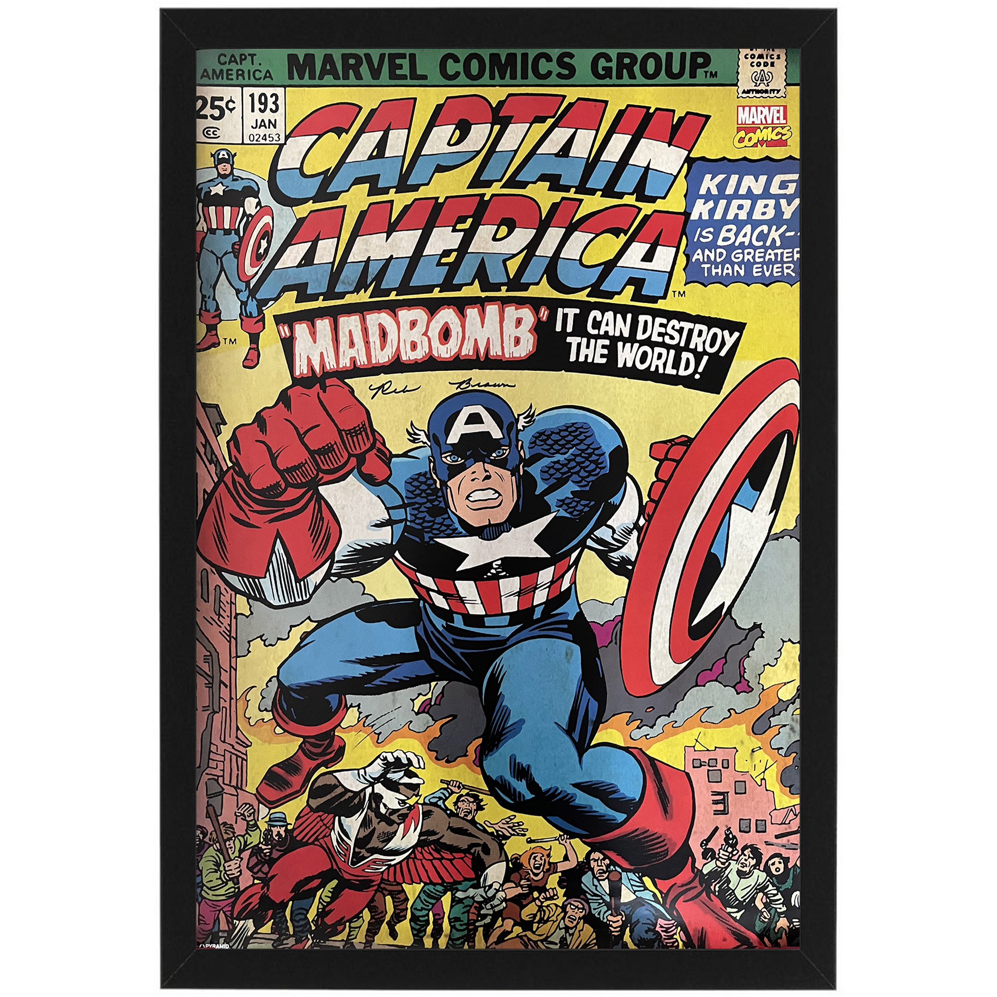 Reb Brown – “Captain America (1979)” Signed & F...