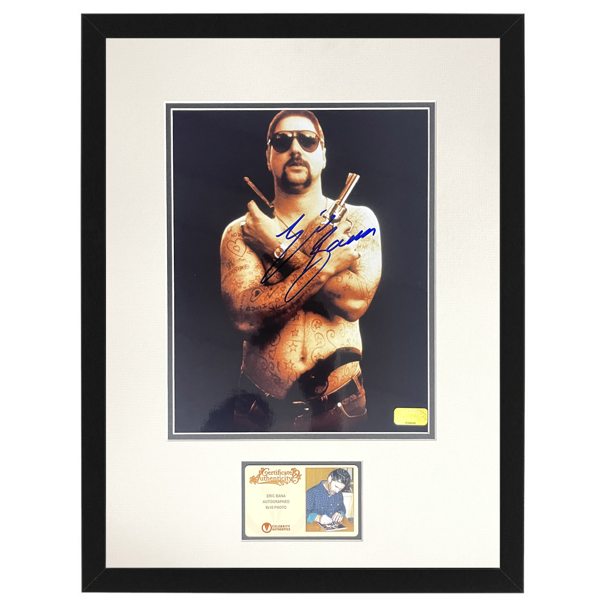 ERIC BANA – Signed & Framed “Chopper” 8×10...