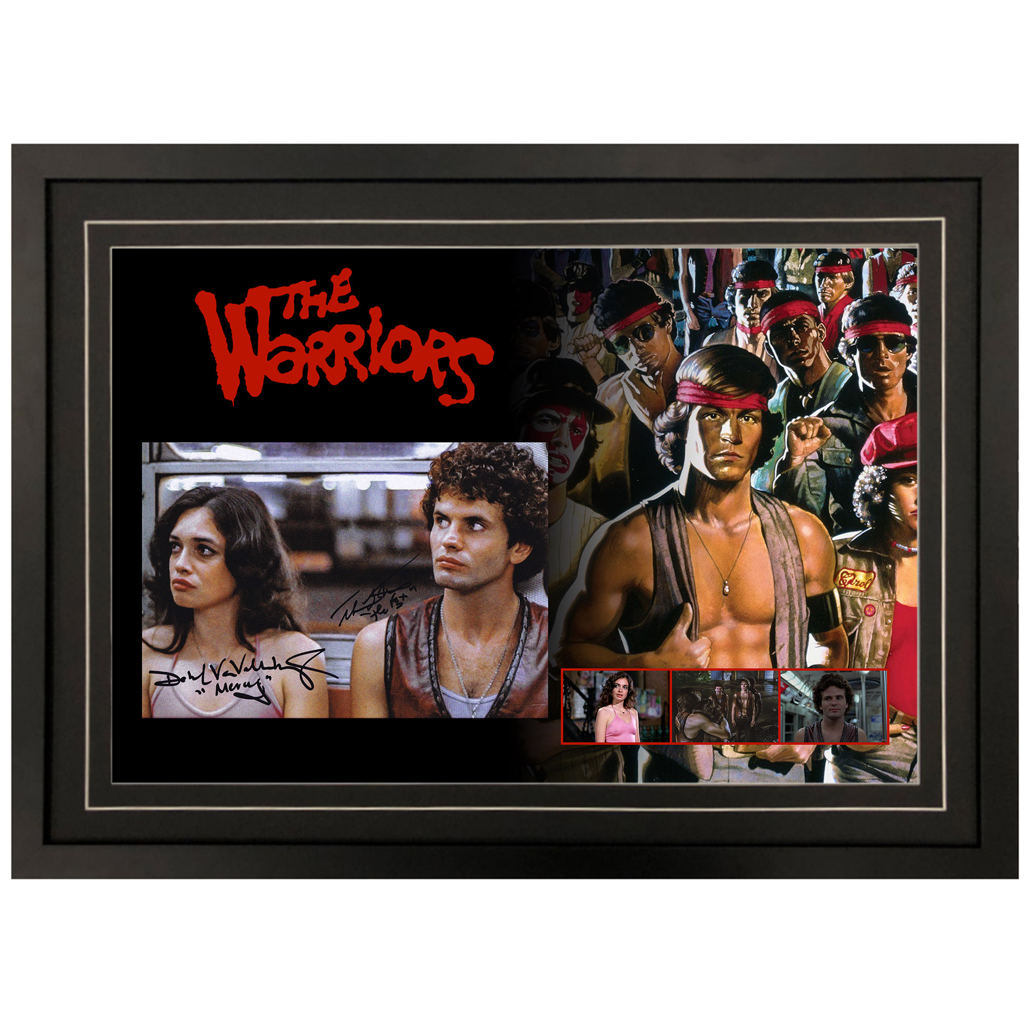 The Warriors – “Mercy & Fox” Signed & Fram...