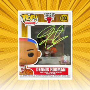 Dennis Rodman- "NBA" Chicago Bulls #103 Autographed Funko "POP" Vinyl Figure (JSA)