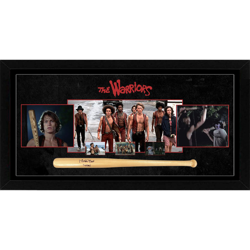The Warriors – Signed & Framed Baseball Bat & Photogra...