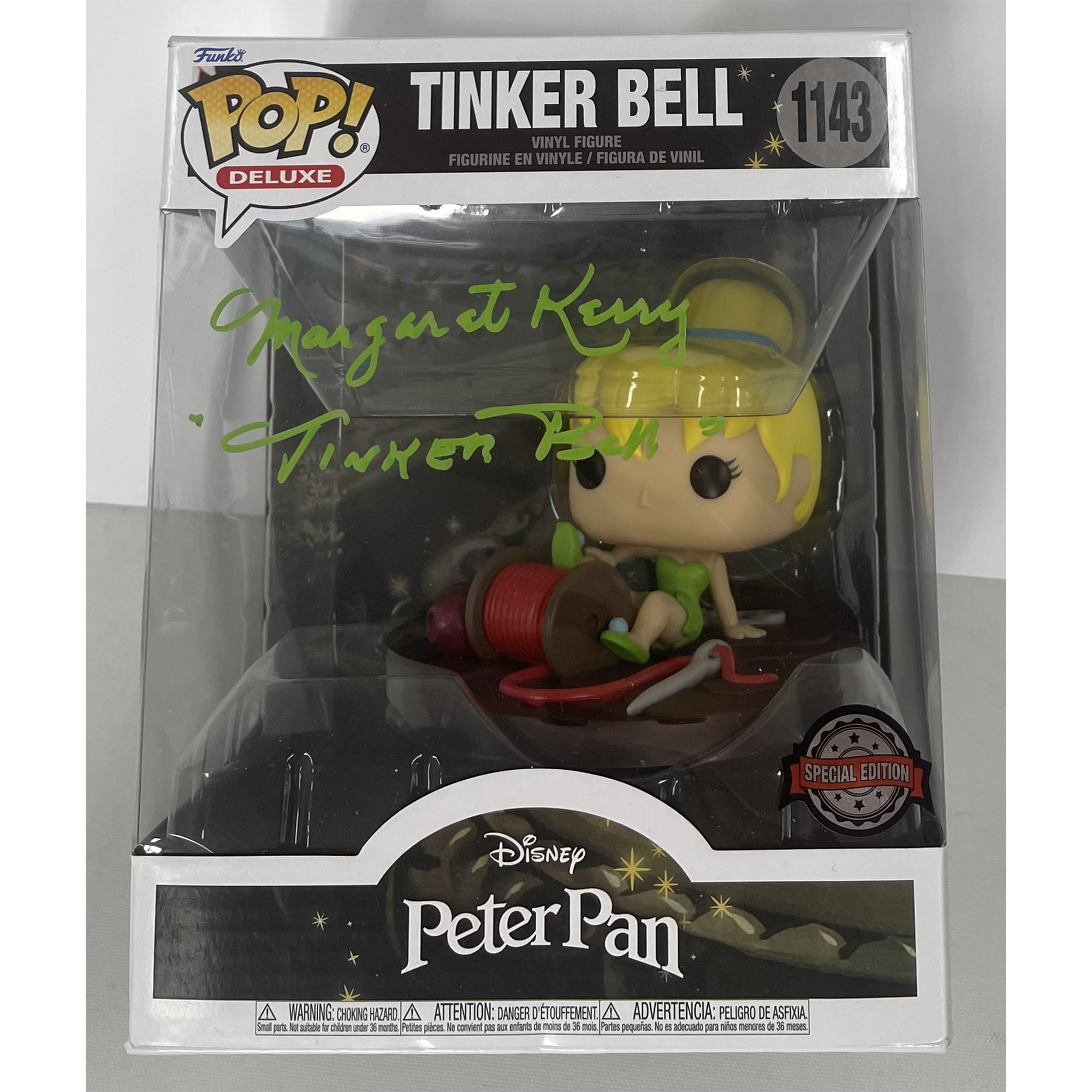 Margaret Kerry – “Peter Pan” Tinker Bell #1143 Autog...