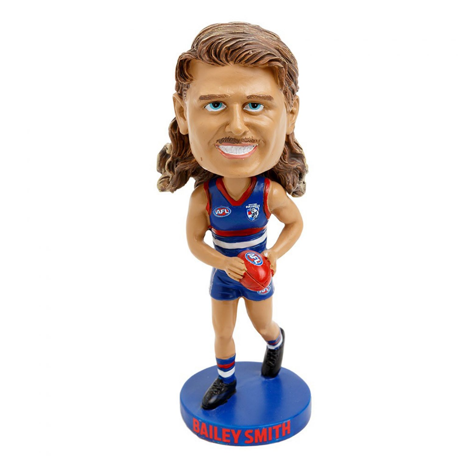 BAILEY SMITH Western Bulldogs AFL Bobblehead Taylormade Memorabilia