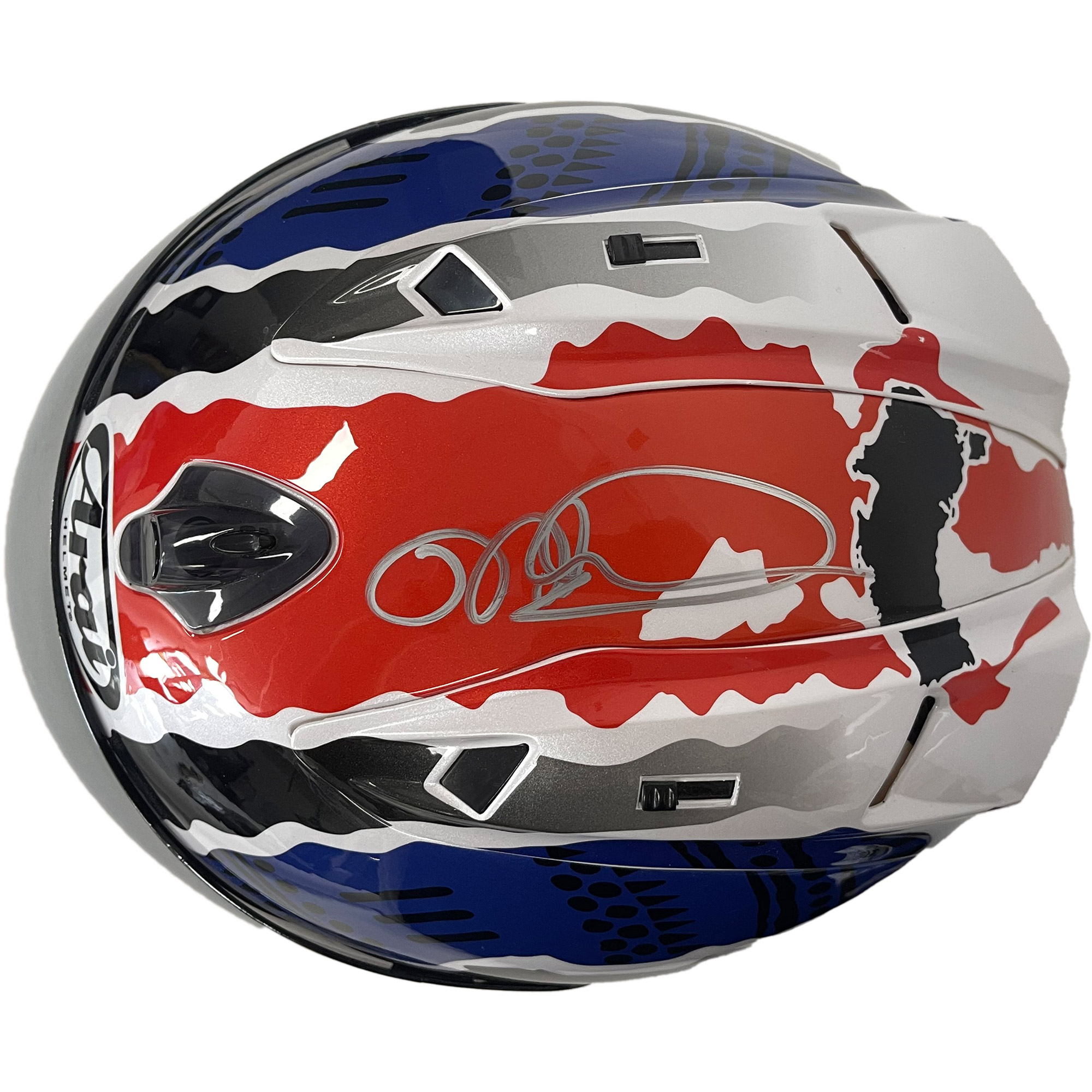 Moto GP – MICK DOOHAN Hand Signed Helmet