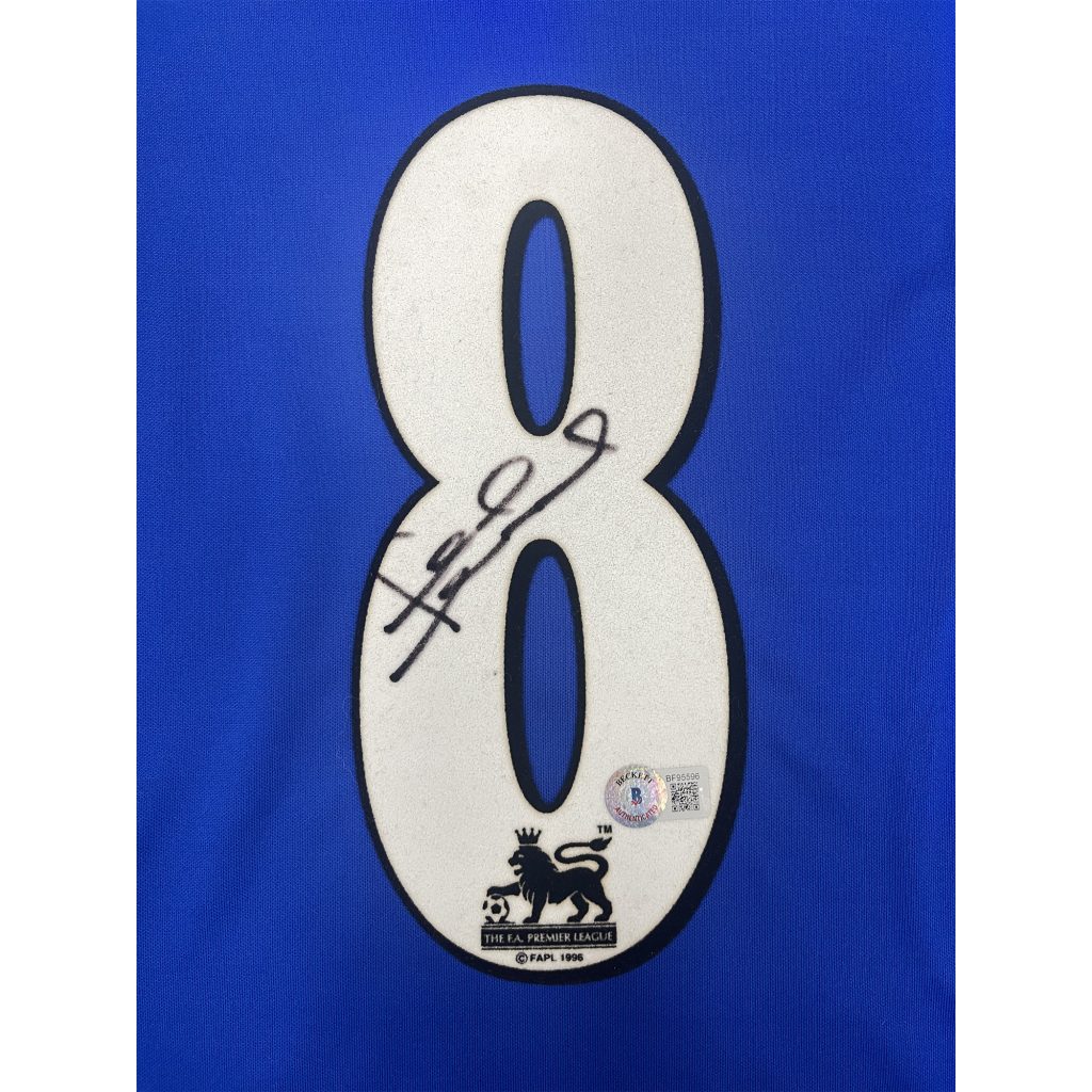 Soccer – Frank Lampard Signed & Framed Chelsea Jersey (Beckett Hologram), Taylormade Memorabilia