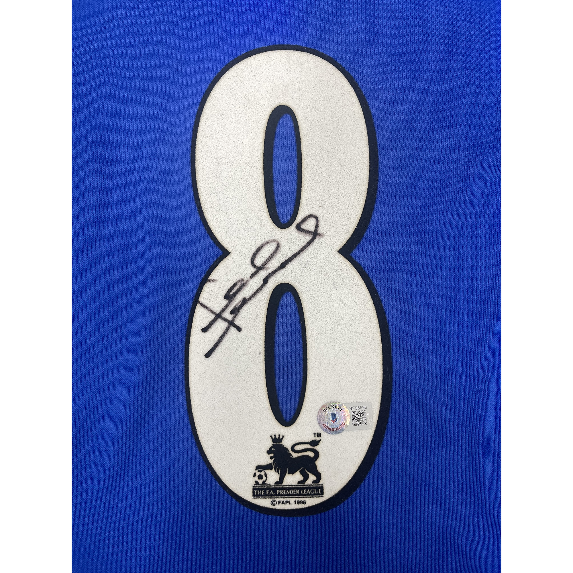 Frank Lampard Signed Chelsea FC Jersey (Beckett)