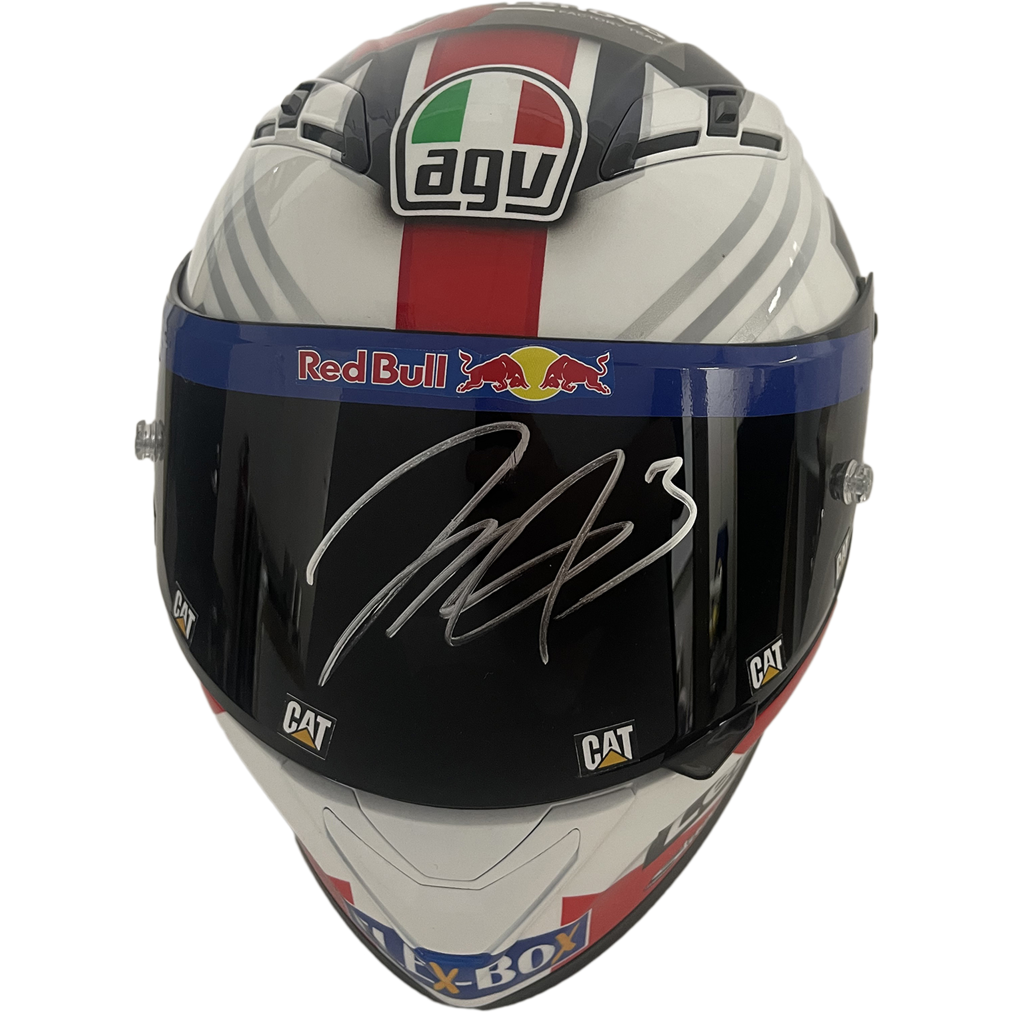 Moto GP – Jack Miller Hand Signed Red Bull KTM Helmet