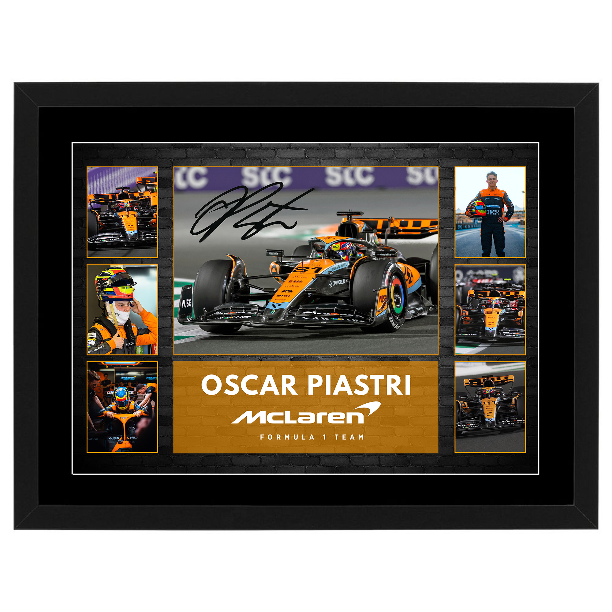 Formula 1 – OSCAR PIASTRI McLaren Framed Pre Print