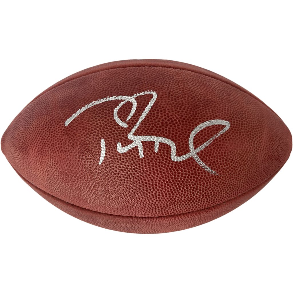 Tom Brady Autograph Football Duke Authentic