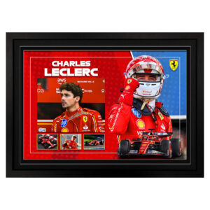 Formula 1 - Charles Leclerc Signed & Framed 8x10 Photo Display
