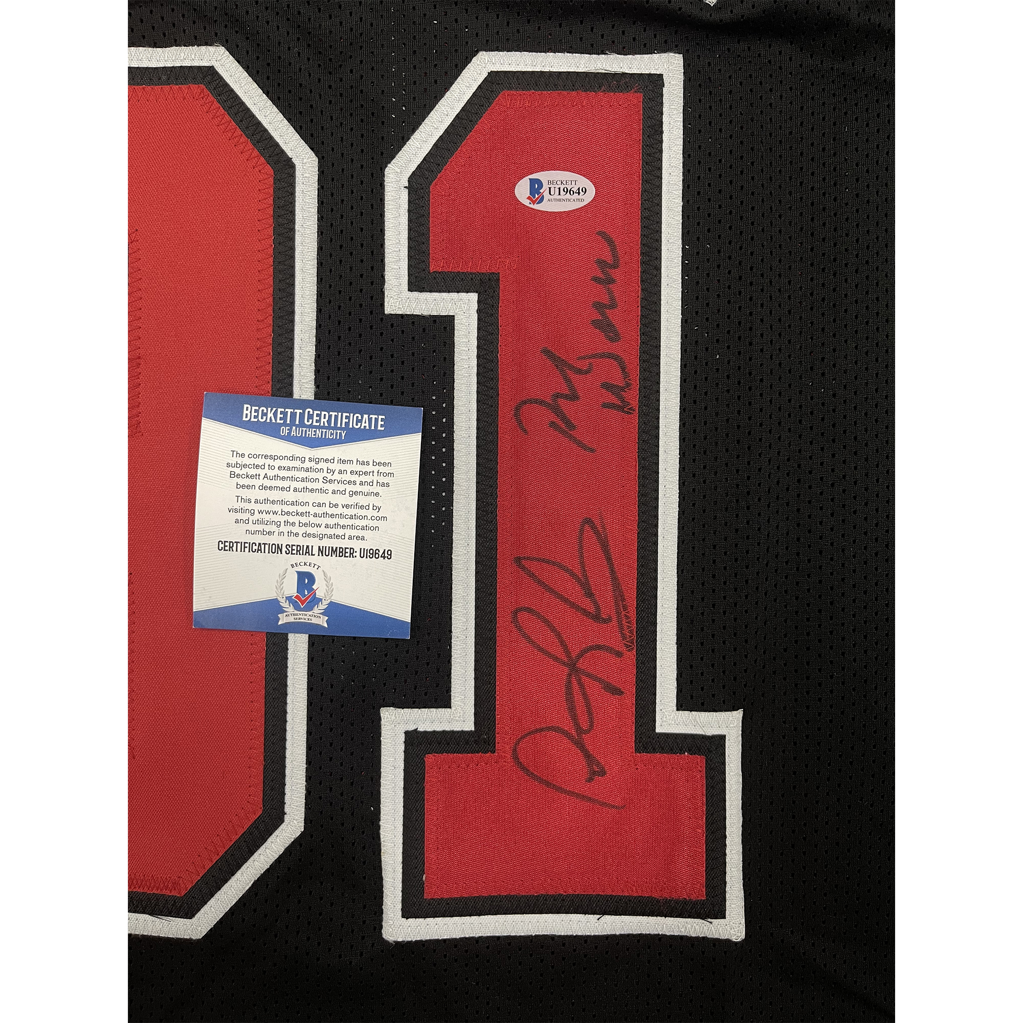 Chicago Bulls Dennis Rodman Autographed Framed Red Jersey Beckett BAS Stock  #209443 - Mill Creek Sports