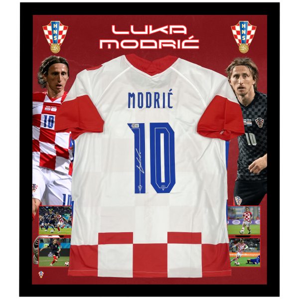 Luka Modric Signed Croatia Jersey - Inscriptagraphs Jerseys - Touch of  Modern