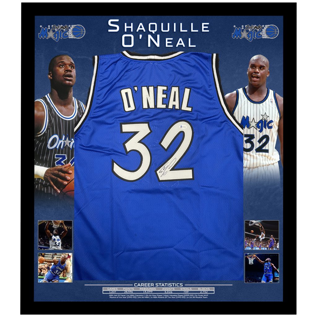 Shaquille O'Neal Orlando Magic Autographed Royal Blue 1994 Mitchell & Ness  Authentic Jersey - Autographed NBA Jerseys at 's Sports Collectibles  Store