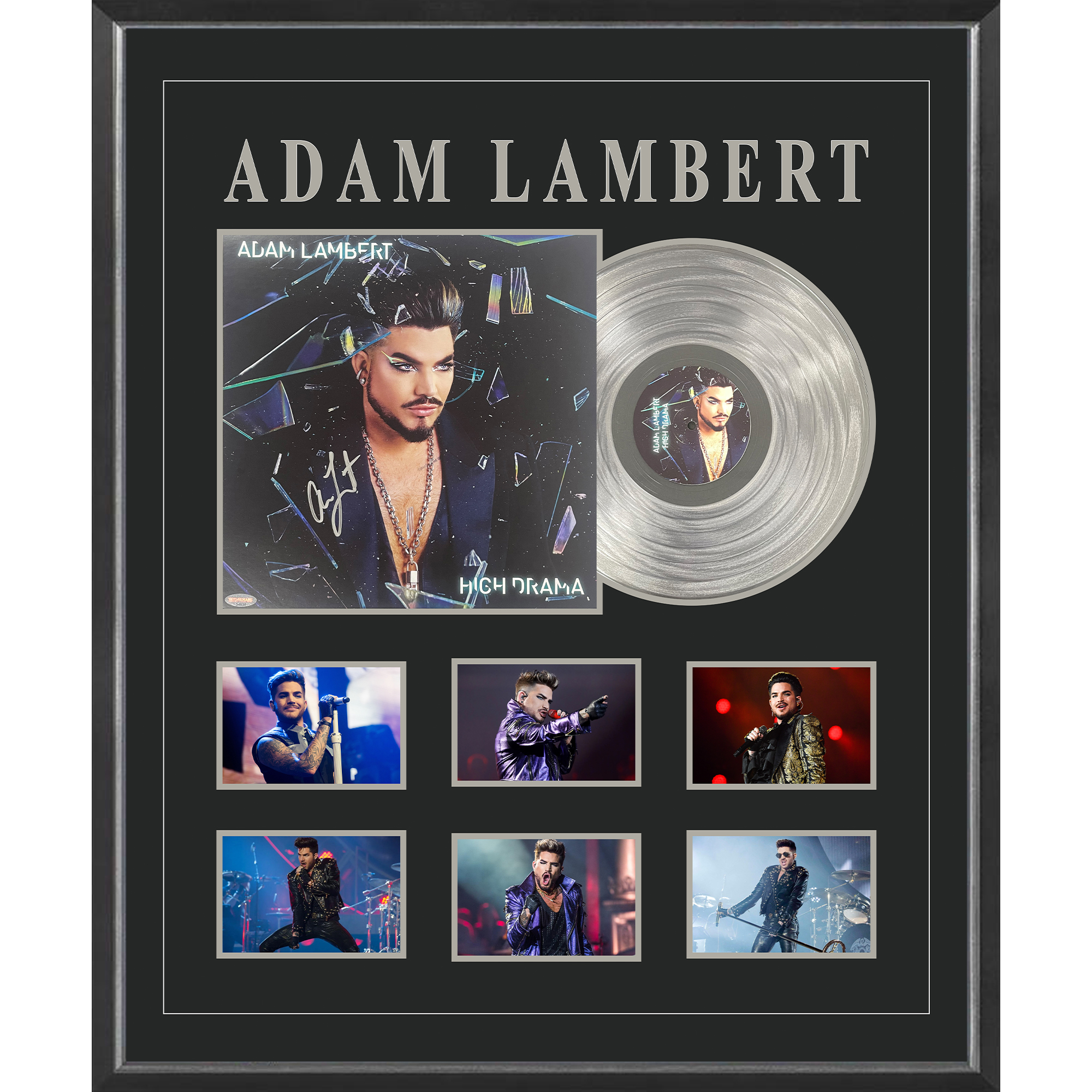 Music – Adam Lambert – “High Drama” Signed �...