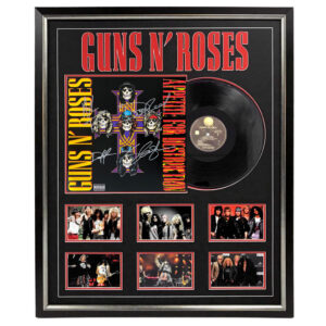 Music - Guns N' Roses - Appetite For Destruction Signed & Framed Album