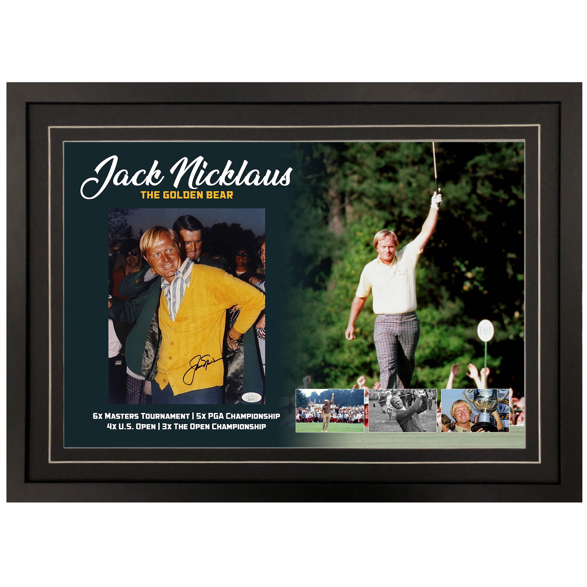 Golf – Jack Nicklaus “The Golden Bear” Signed &...