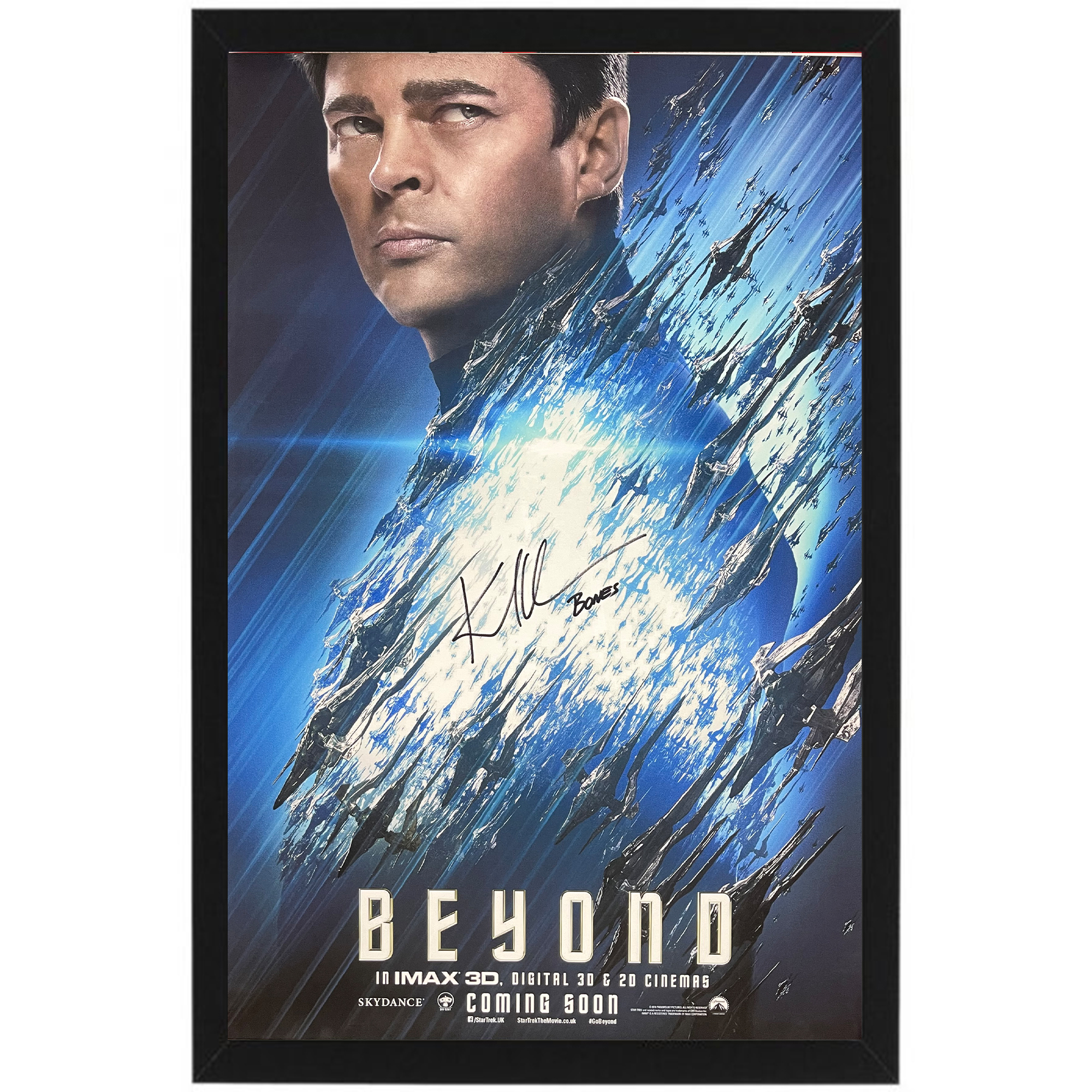 Karl Urban – “Star Trek Beyond” Signed & Framed...